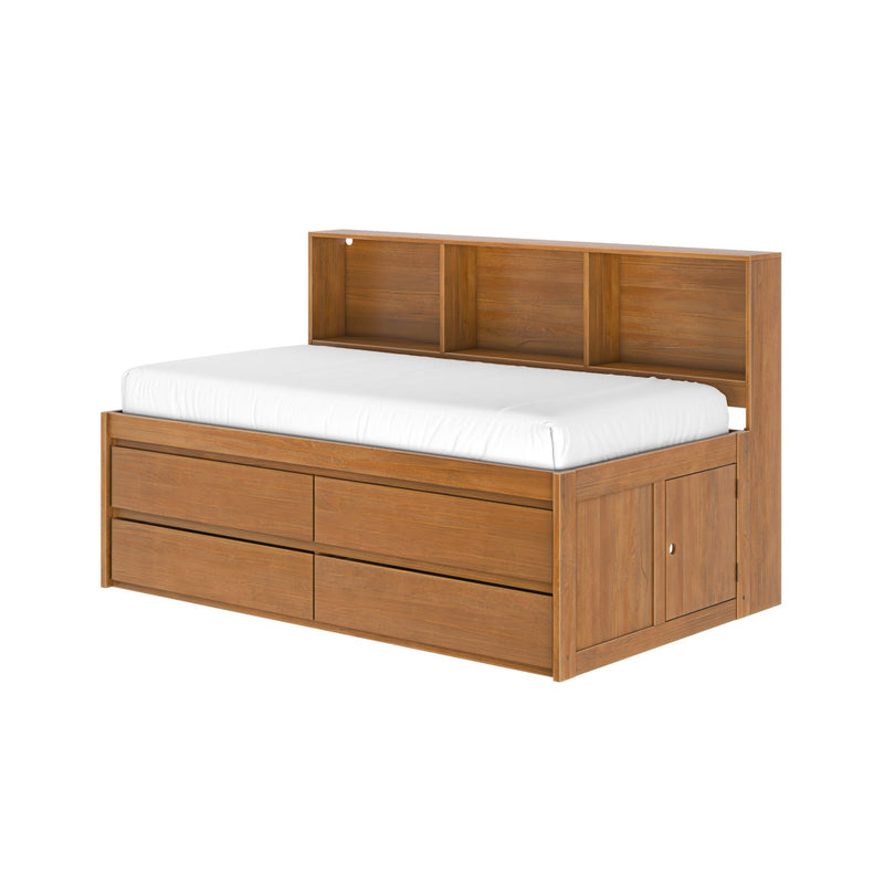 Jack Twin Captain’s Bed With Bookcase