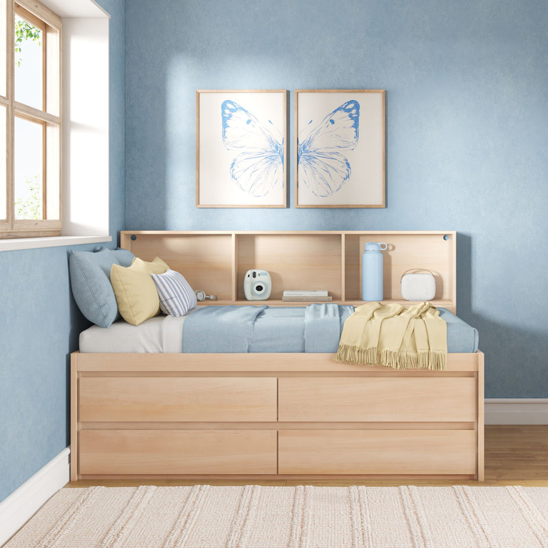 Jack Twin Captain’s Bed With Bookcase