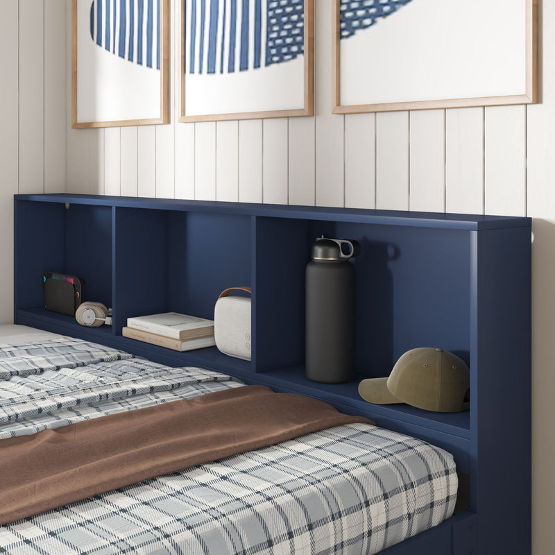 Jack Twin Captain’s Bed With Bookcase