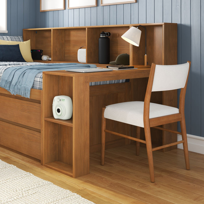 Jack Twin Captain’s Bed With Bookcase & Desk