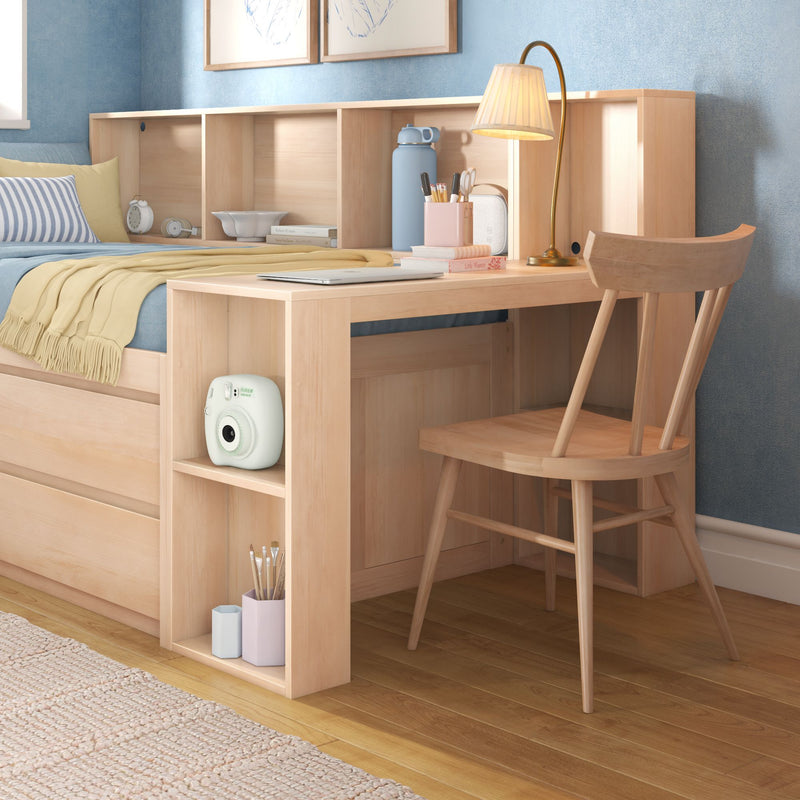 Jack Twin Captain’s Bed With Bookcase & Desk
