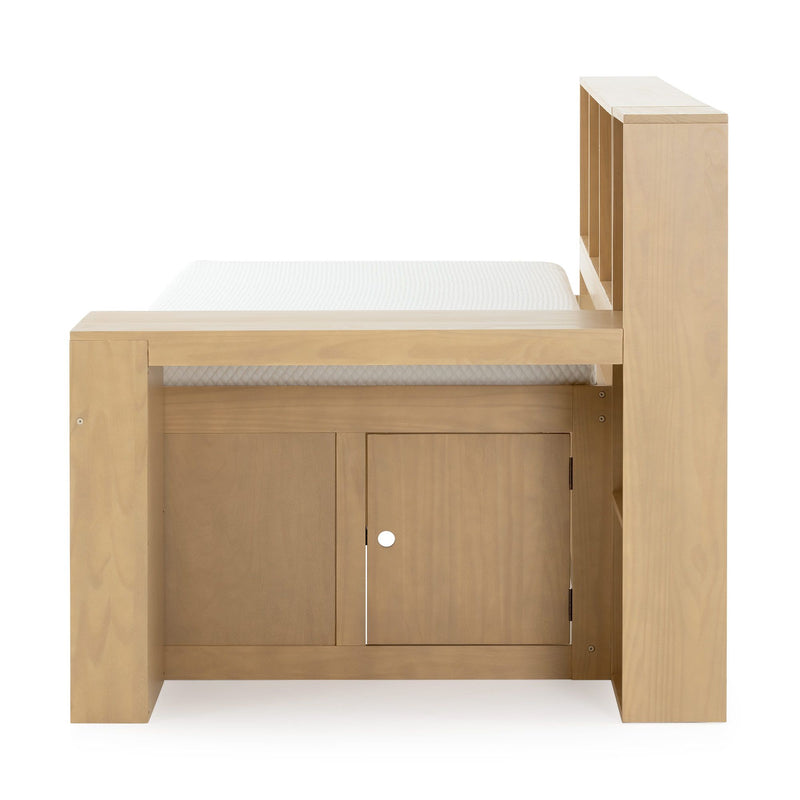 Jack Twin Captain’s Bed With Bookcase & Desk