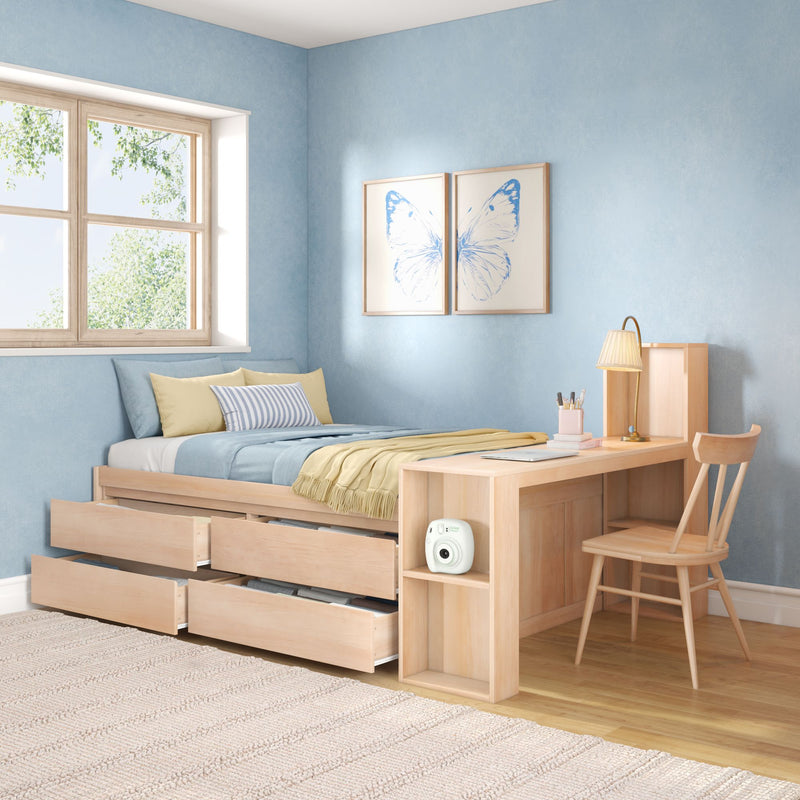 Jack Full Captain’s Bed With Desk