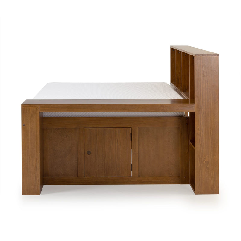 Jack Full Captain’s Bed With Bookcase & Desk