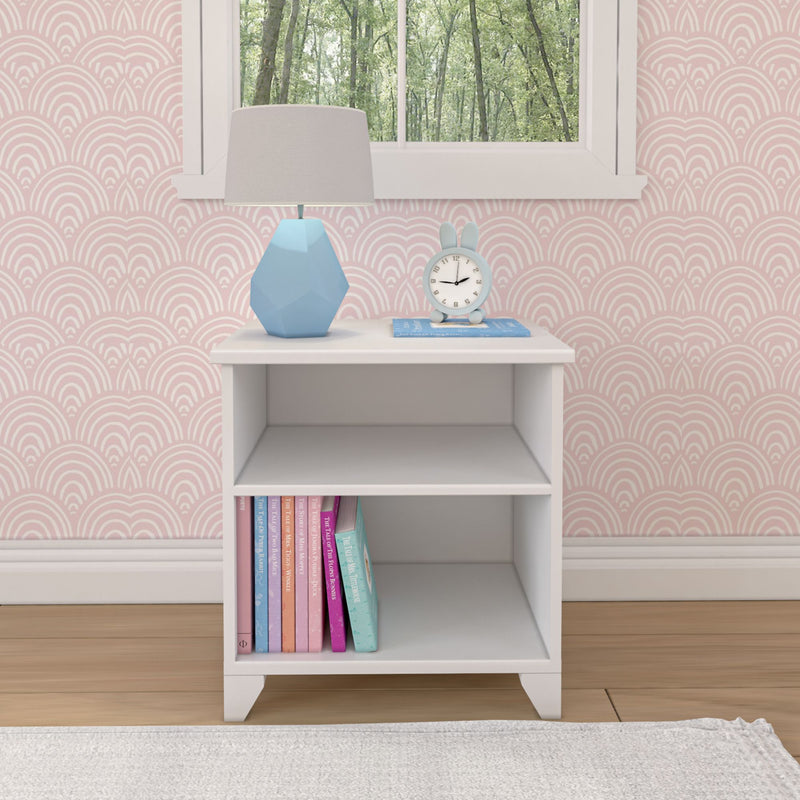 Classic Nightstand with Shelves