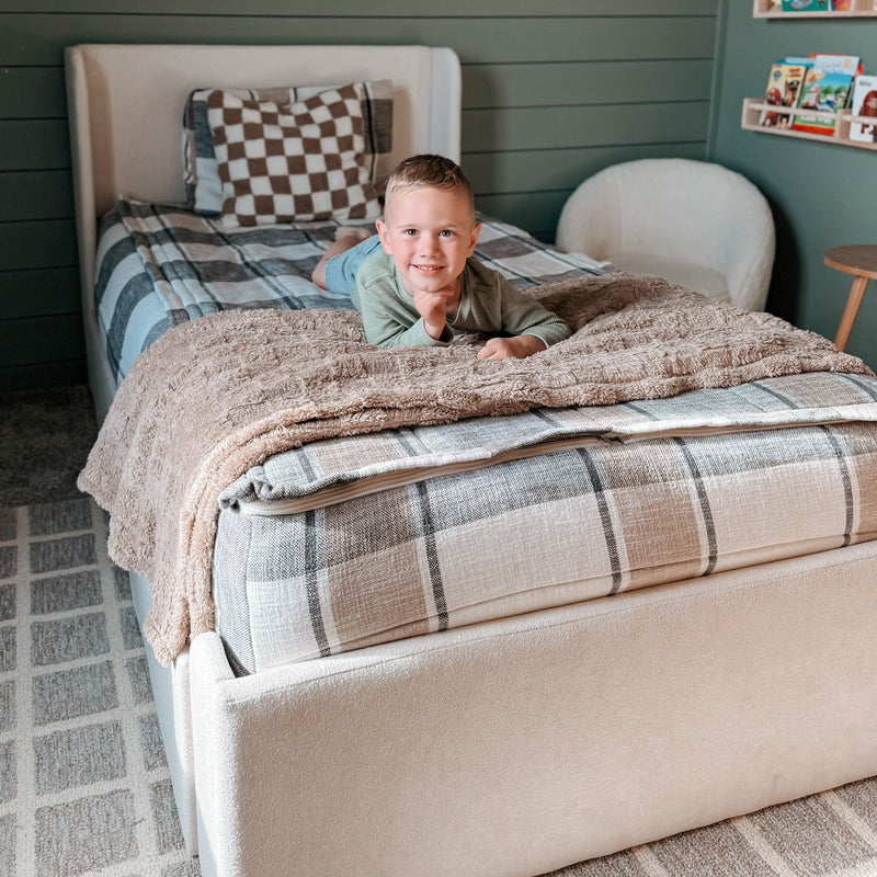 Nicholas Upholstered Twin Bed