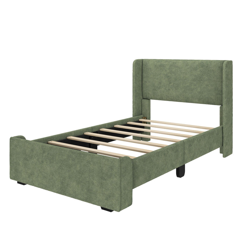 Nicholas Upholstered Twin Bed