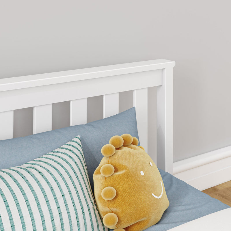Classic Twin Floor Bed