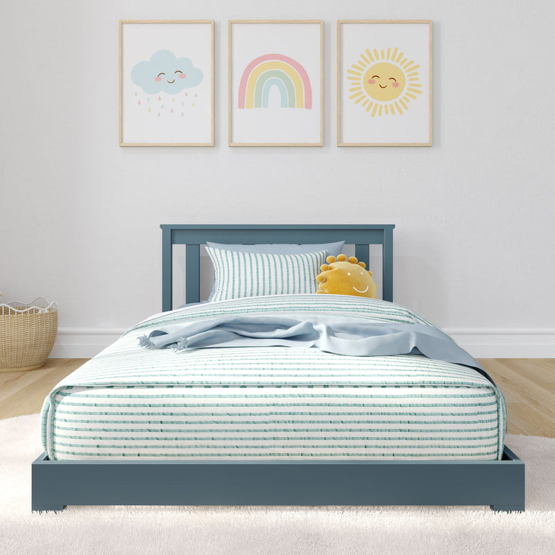 Classic Twin Floor Bed