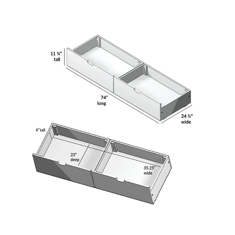 Underbed Storage Drawers
