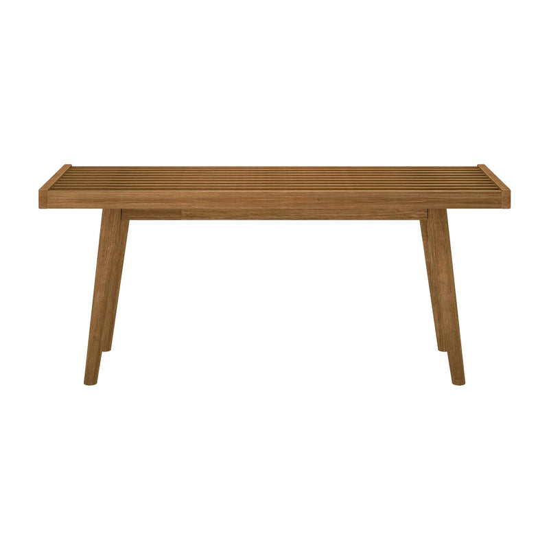 Solid Wood Medium Bench