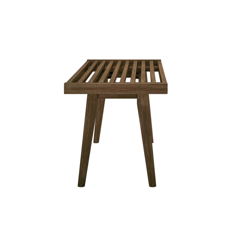 Solid Wood Medium Bench