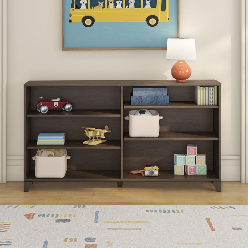 Classic 6-Shelf Bookcase