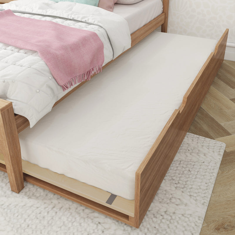 Twin Panel Bed With Trundle