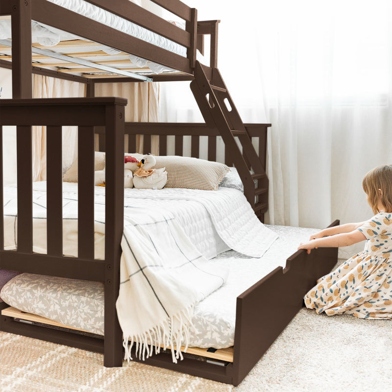 Twin Over Full Bunk Bed With Trundle
