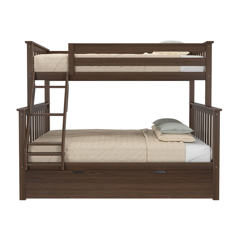 Twin Over Full Bunk Bed With Trundle