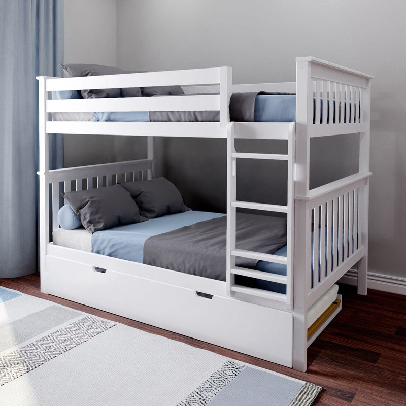 Full Over Full Bunk Bed With Trundle