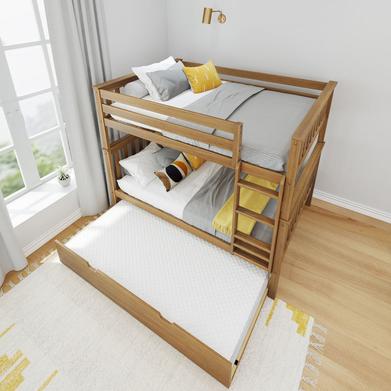 Full Over Full Bunk Bed With Trundle