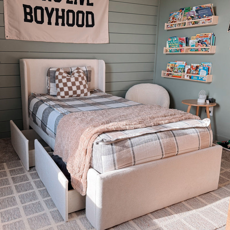 Nicholas Upholstered Twin Bed