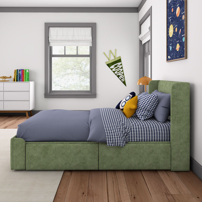 Nicholas Upholstered Twin Bed