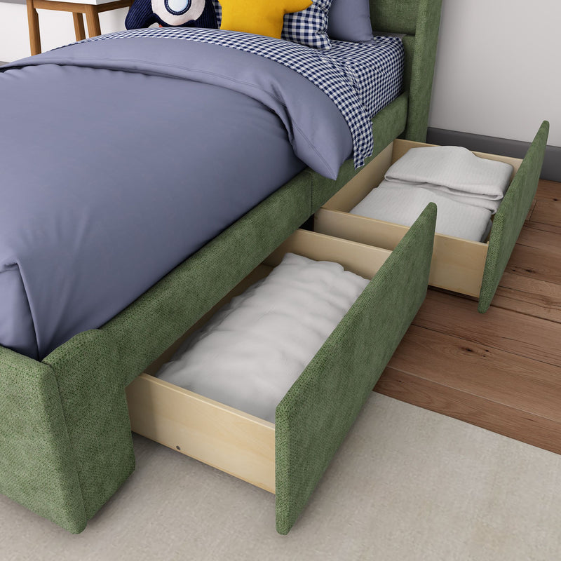Nicholas Upholstered Twin Bed