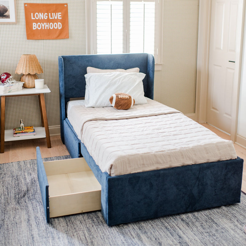 Nicholas Upholstered Twin Bed