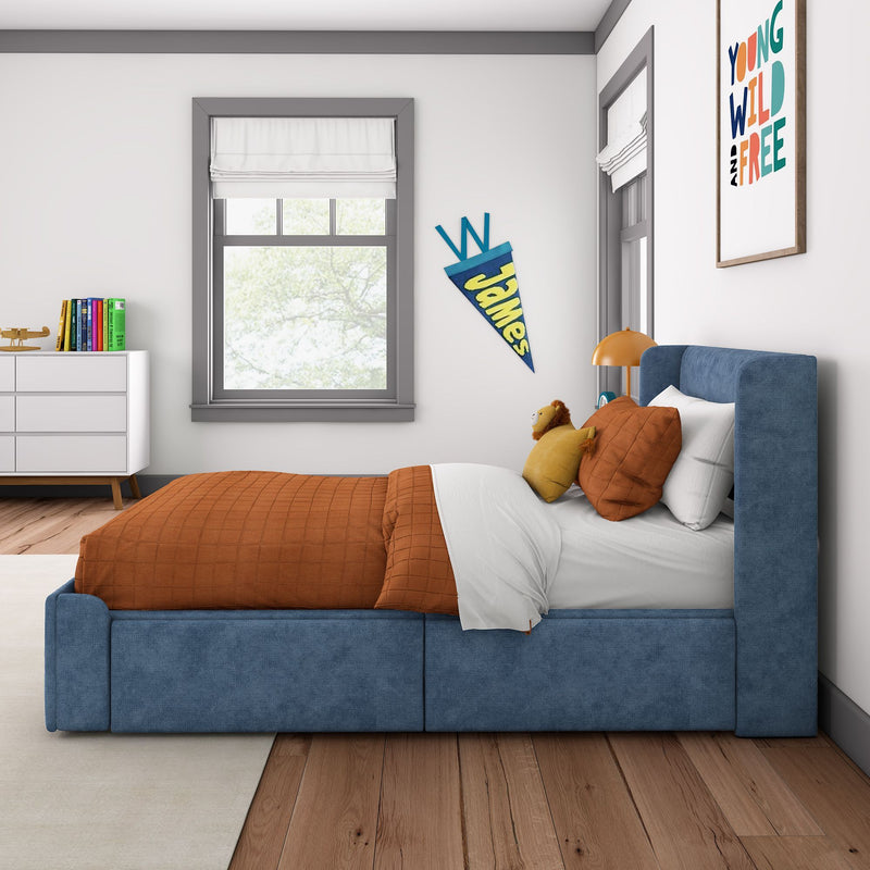 Nicholas Upholstered Twin Bed