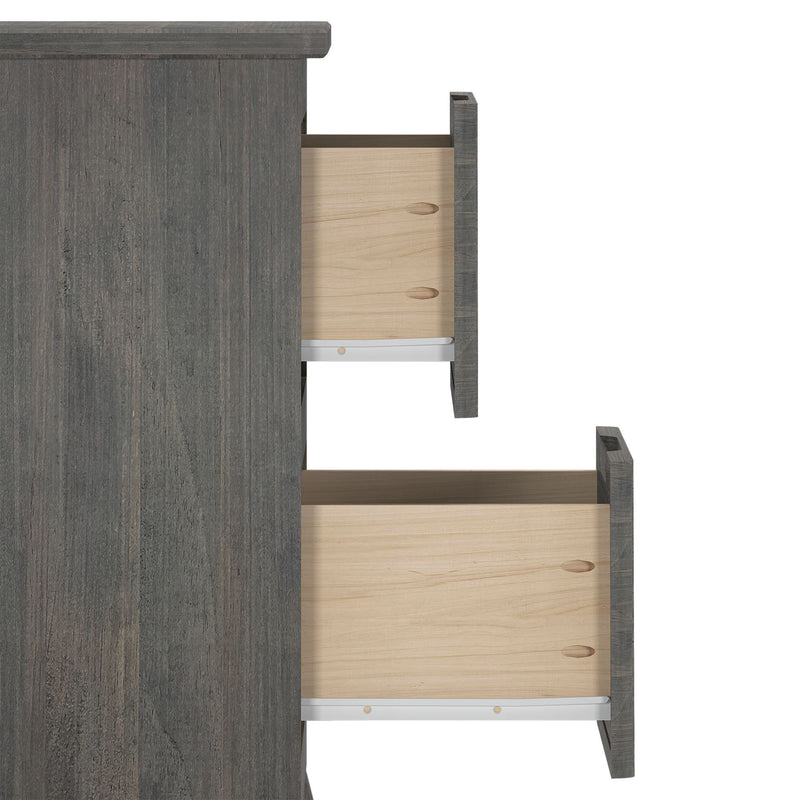 Modern Farmhouse 2-Drawer Nightstand