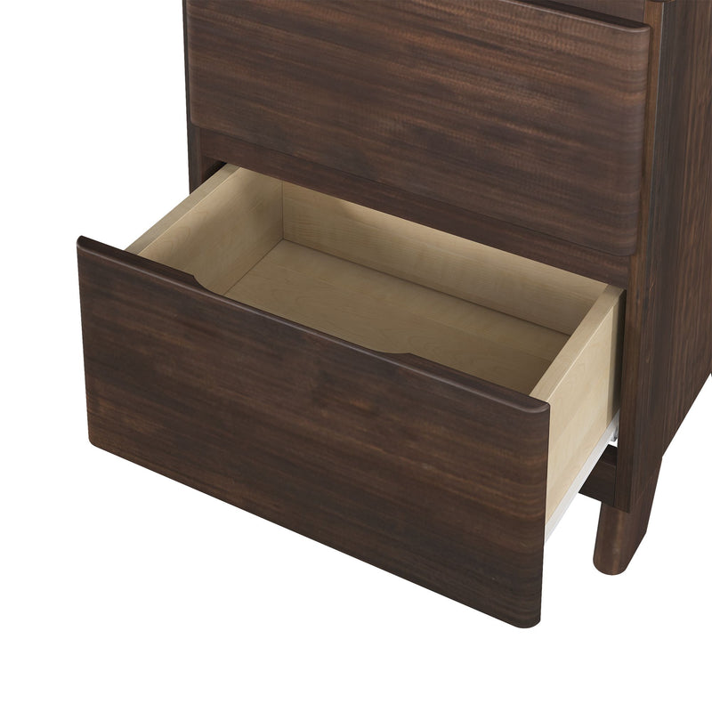 Modern Farmhouse 2-Drawer Nightstand (Set of 2)