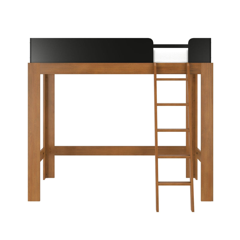 Mid-Century Modern Twin Loft Bed