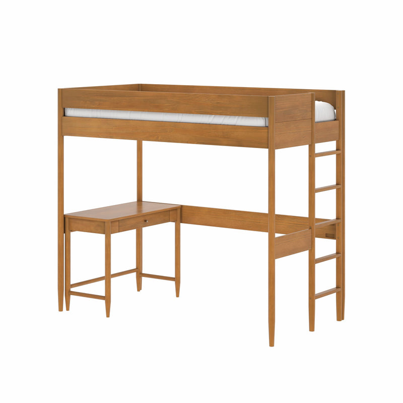 Hudson Twin Loft Bed With Desk