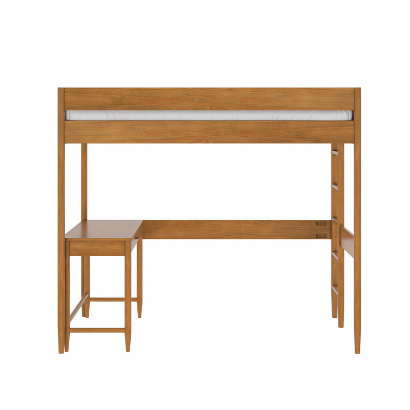 Hudson Full Loft Bed With Desk
