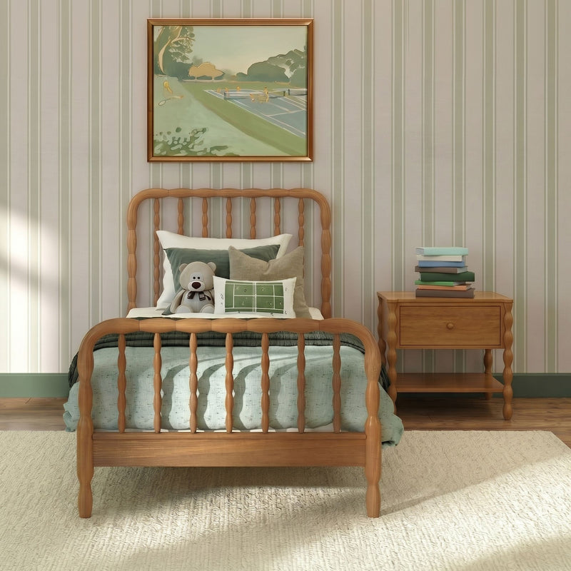 Jenny Twin Bed With Nightstand