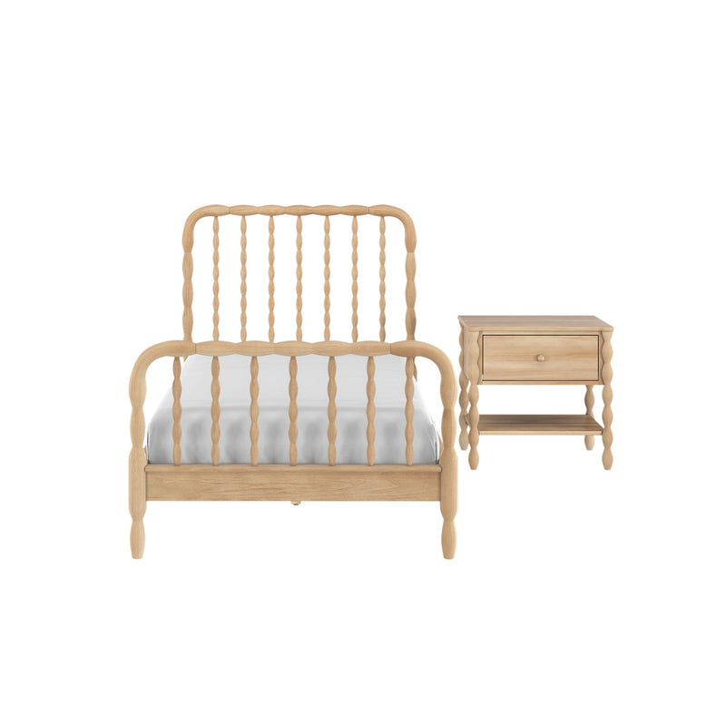 Jenny Twin Bed With Nightstand