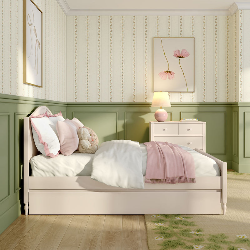 Charlotte Full Bed With Trundle