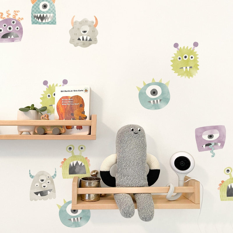 Mej Mej Monsters Peel and Stick Wall Decals