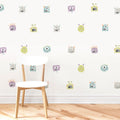 Mej Mej Monsters Peel and Stick Wall Decals