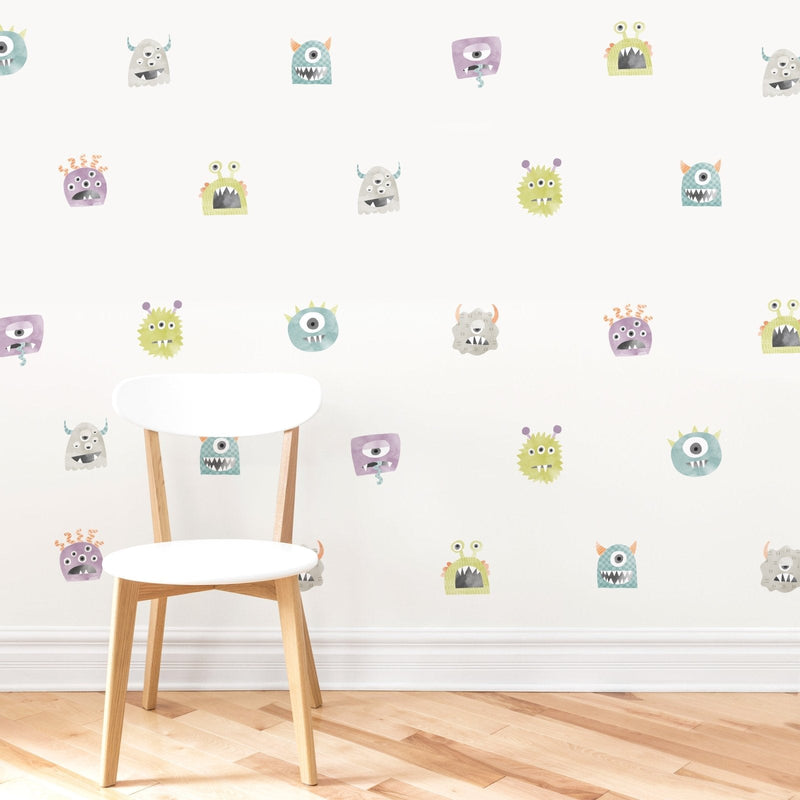 Mej Mej Monsters Peel and Stick Wall Decals