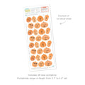 Mej Mej Pumpkins Peel and Stick Wall Decals