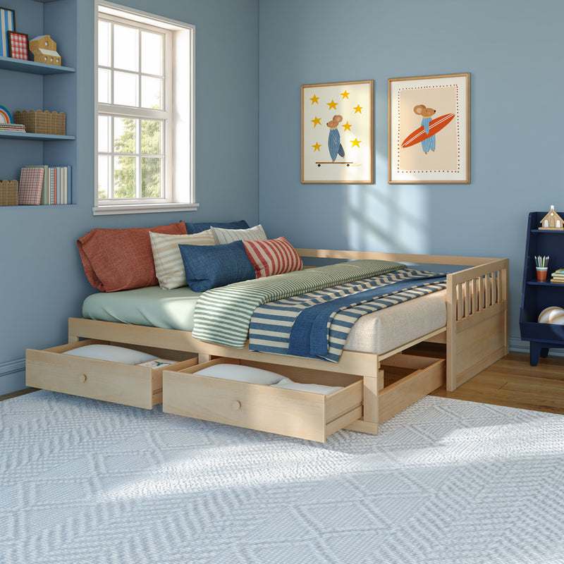 Elizabeth Twin to King Daybed With Storage Drawers