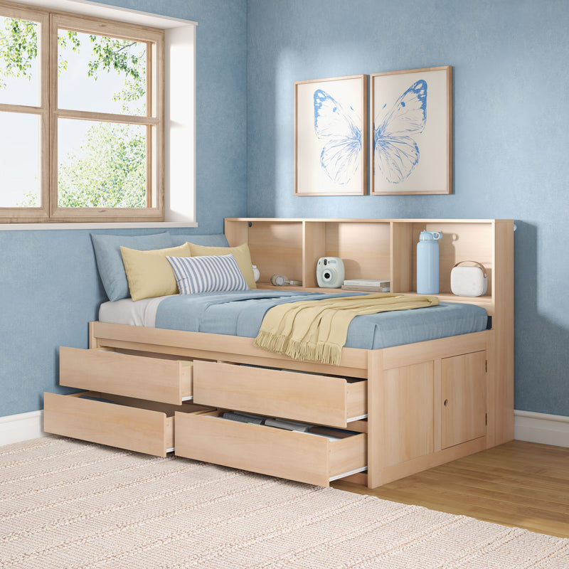 Jack Twin Captain’s Bed With Bookcase