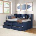 Jack Twin Captain’s Bed With Bookcase