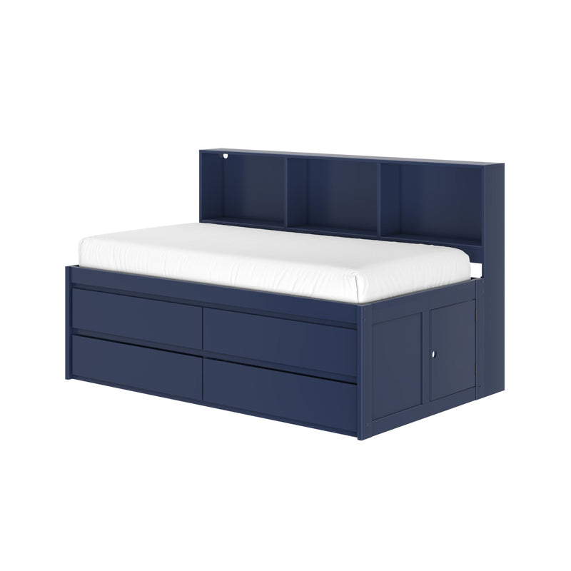 Jack Twin Captain’s Bed With Bookcase