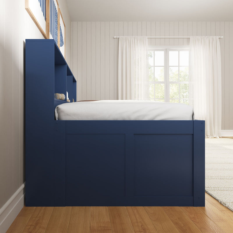 Jack Twin Captain’s Bed With Bookcase