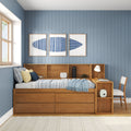 Jack Twin Captain’s Bed With Bookcase & Desk