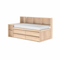 Jack Twin Captain’s Bed With Bookcase & Desk