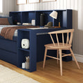 Jack Twin Captain’s Bed With Bookcase & Desk