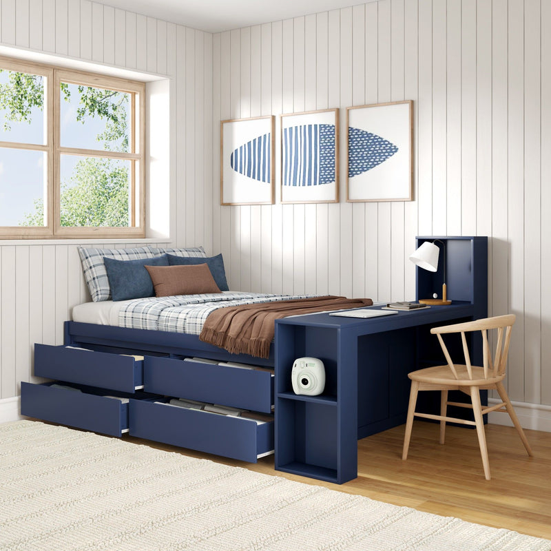 Jack Full Captain’s Bed With Desk
