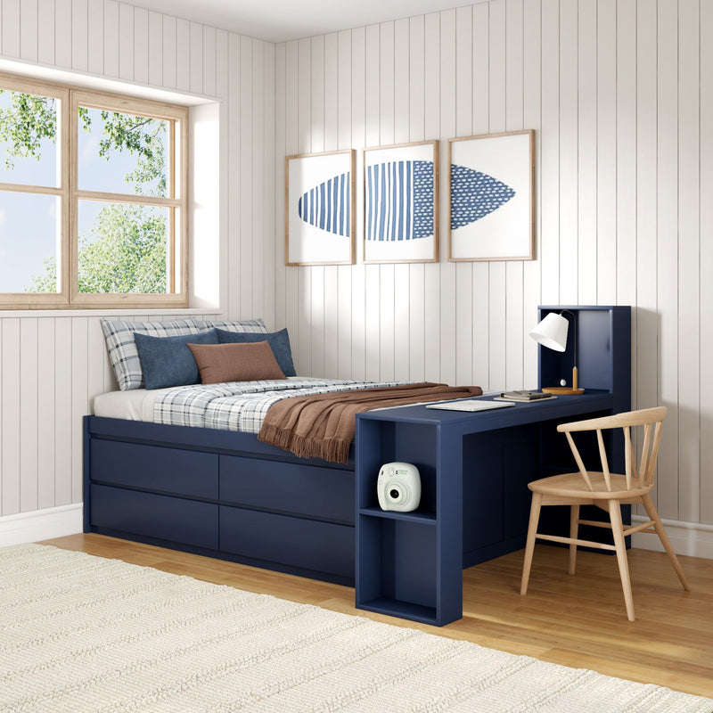 Jack Full Captain’s Bed With Desk