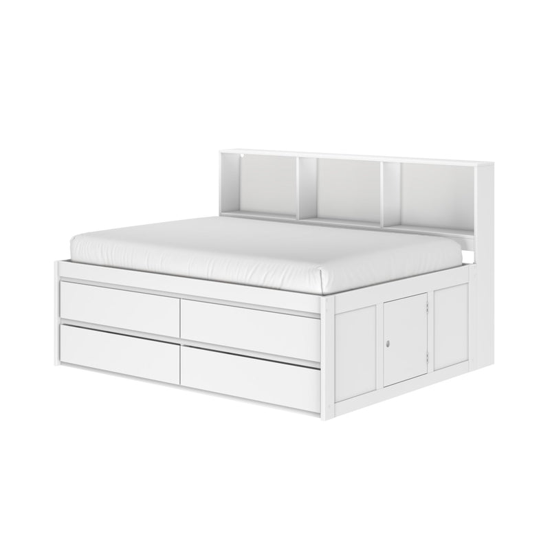 Jack Full Captain’s Bed With Bookcase